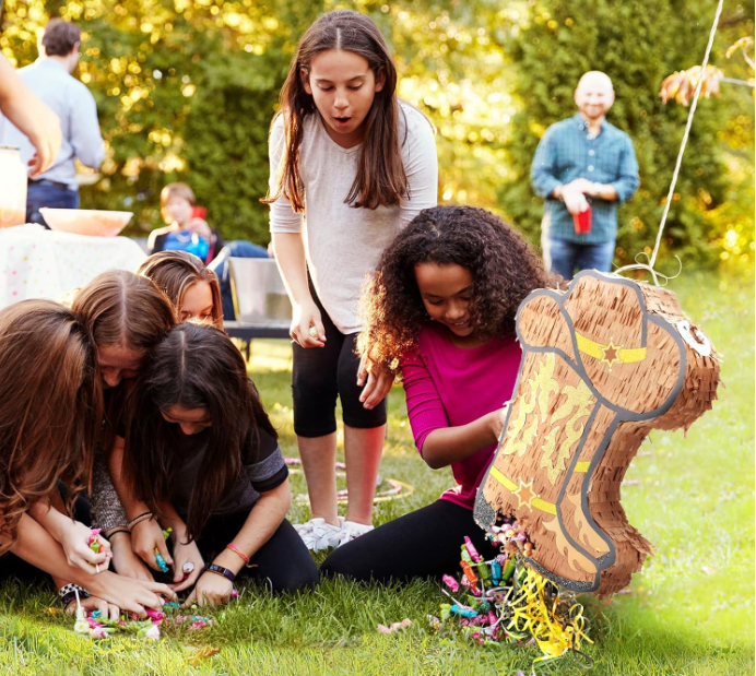Yeehaw Fun! Western Cowgirl Boot Piñata That Brings Every Party to Life