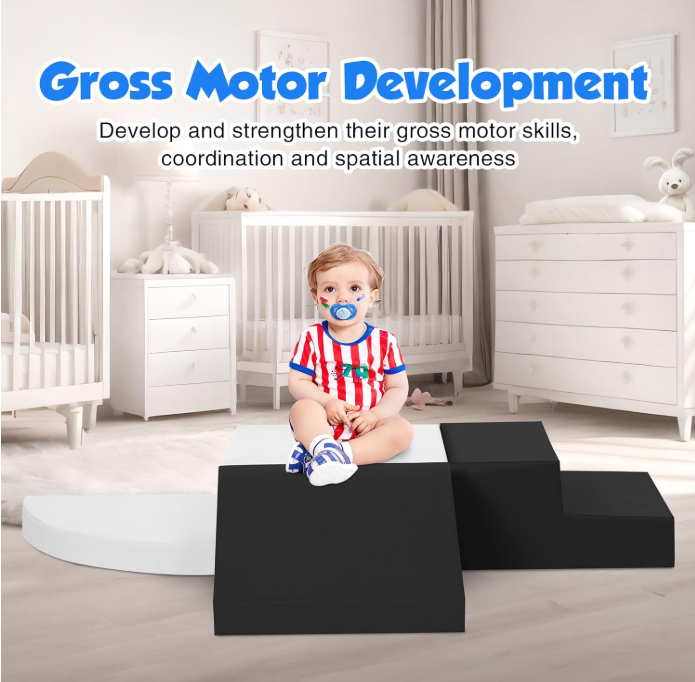 Why Parents Love These 4-Piece Soft PU Leather Climbing Toys for Toddlers