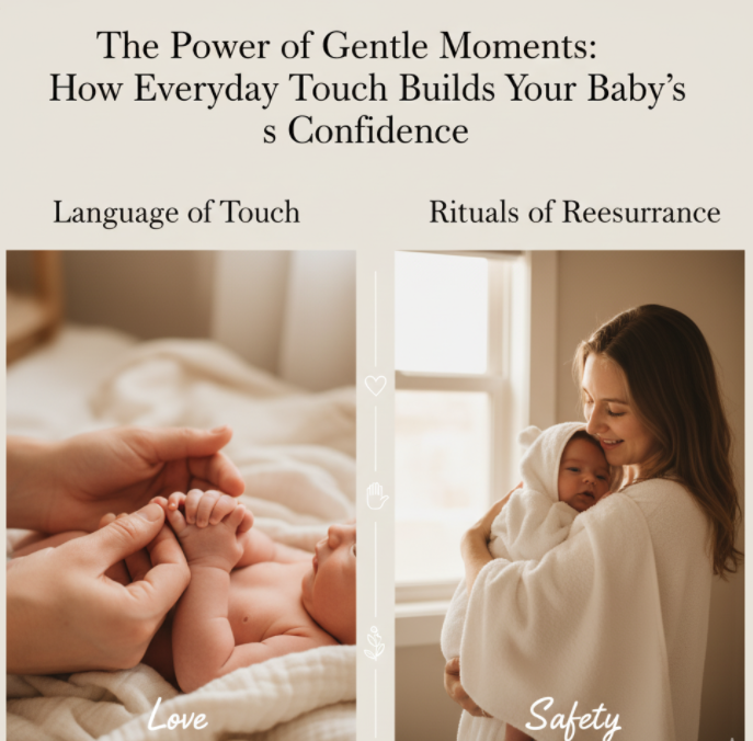 The Power of Gentle Moments: How Everyday Touch Builds Your Baby’s Confidence
