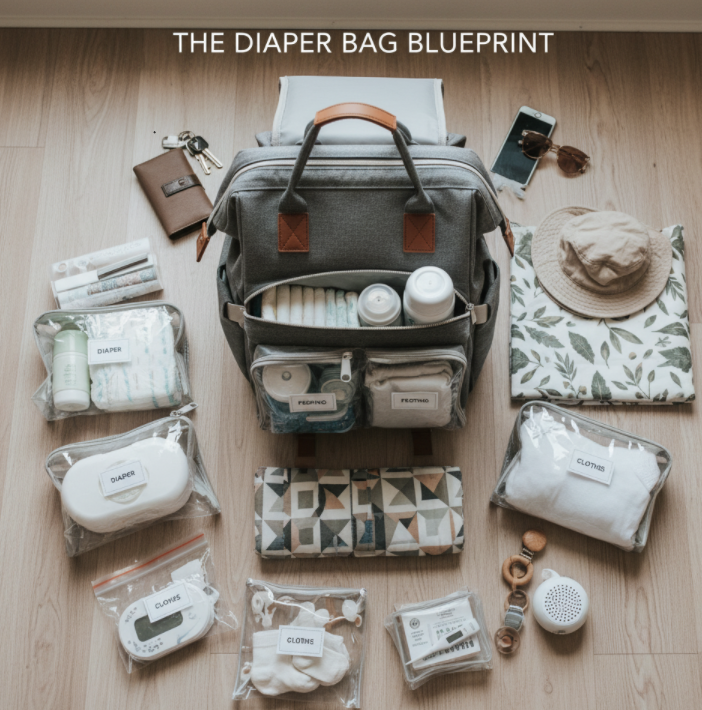 The Diaper Bag Blueprint: What to Pack for Every Kind of Outing