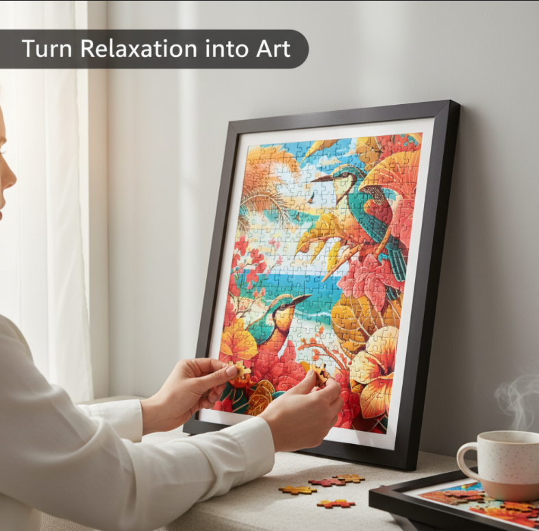 Magnetic Wooden Puzzle Art: A Perfect Blend of Creativity and Calm