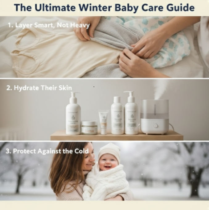 The Ultimate Winter Baby Care Guide: Keeping Your Little One Cozy & Healthy