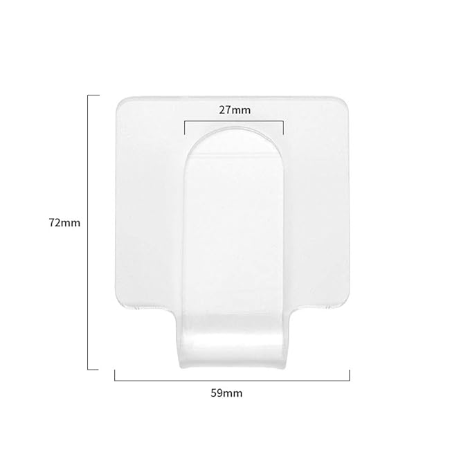 2Pcs Professional Makeup Palette Acrylic Hand-held Palette Makeup Mixing Tray Palette for Foundation, Eyeshadow, Cremes, Powders, Cosmetics and Nail Art Manicure Palette, Clear