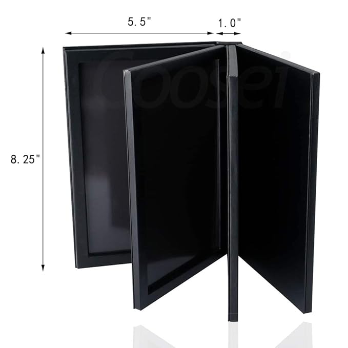 3-Layer Book Shaped Magnetic Eyeshadow Palette Large Empty Makeup Storage Box