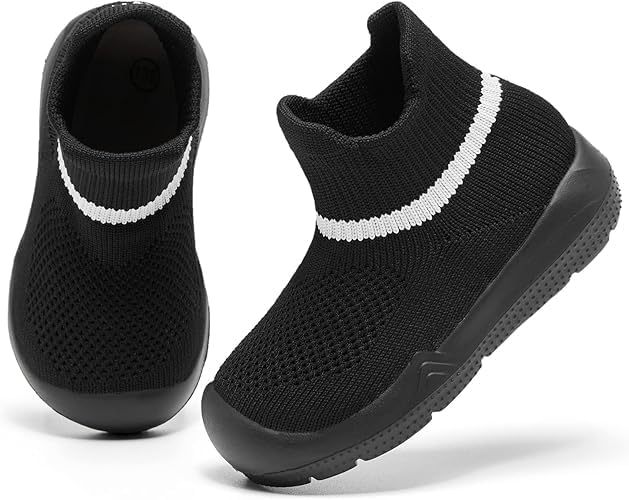 MORENDL Toddler Sock Shoes Baby Walking Shoes Infant Slippers Boys & Girls Non-Slip Sneakers