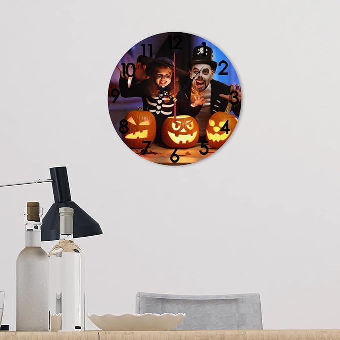 Custom Clocks for Walls Personalized Wall Photo Customized Round Clock for Birthday Wedding Present Creative