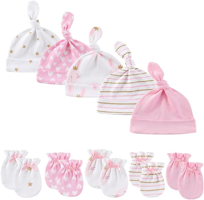 Kiddiezoom Unisex Baby Layette Essentials Giftset Clothing Set 19-Piece For Newborn Baby