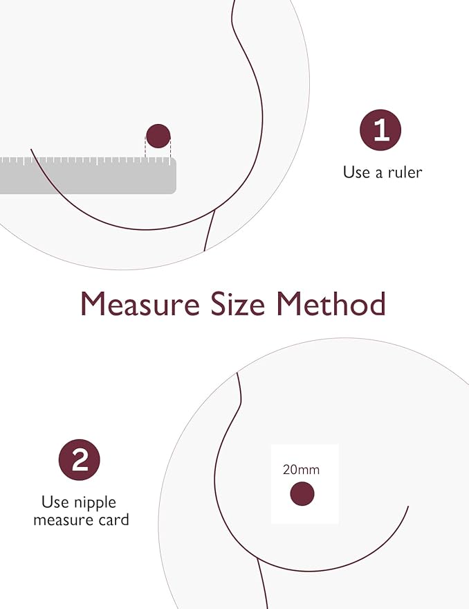 Momcozy Original Replacement Accessories for Upgraded Mobile Flow | Upgraded M9,Original Upgraded M9 Breastfeeding Parts,15mm Inserts, 4 Pack