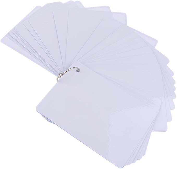 SANTSUN 14 Illness & Disease Expression English Flash Cards, Study Cards (4.72 x 3.54 Inch) with 1 Ring, Pocket Laminated Flashcards for Ages Pre-K & K