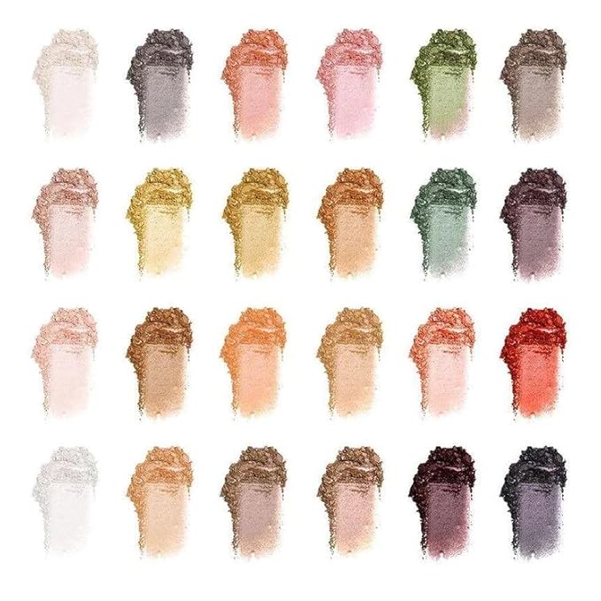 24 Eyeshadow Palette - Festive Luxury Vibrant Bold Full-Color Pigment Long Lasting Matte Shimmer Eye shadow Palette (Abu Dhabi)