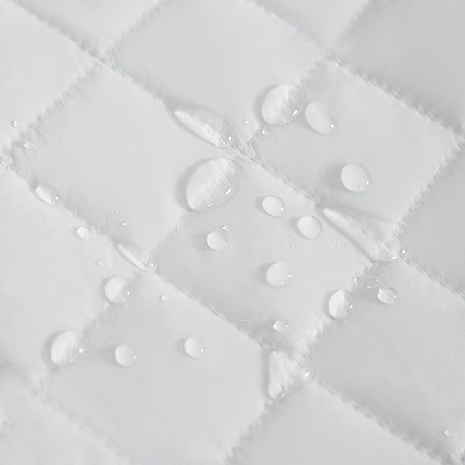 NTBAY 2 Pack Waterproof Mini Crib Mattress Protector, Quilted 24"x38" Fitted Mattress Cover - Machine Washable - Soft and Breathable Baby Mattress Pad Sheet for Mini Crib and Baby Playards, Navy Blue