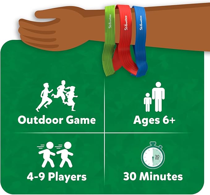 Skillmatics Category Game - Rapid Rumble Outdoor, Game of Tag, Games for Kids, Teens & Adults, Gifts for Boys & Girls Ages 6, 7, 8, 9 and Up