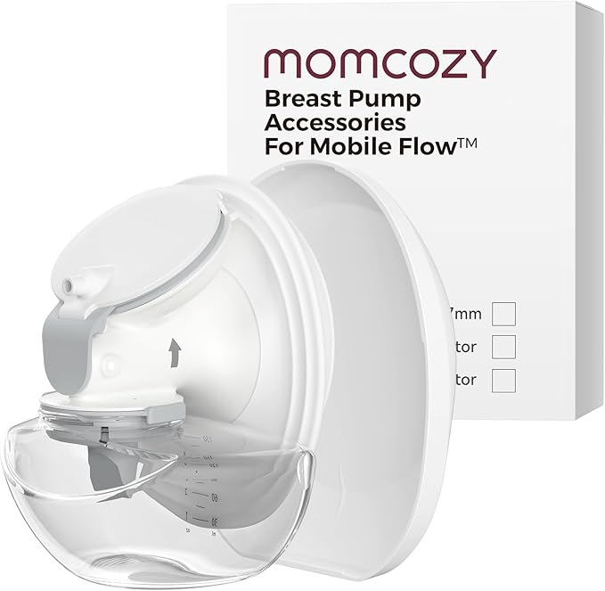 Momcozy Original Replacement Accessories for Upgraded Mobile Flow | Upgraded M9,Original Upgraded M9 Breastfeeding Parts,Full Set Parts,1 Pack