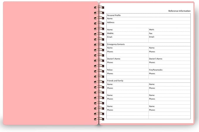 Undated Daily Planner - Undated Planner with Hourly Schedules, Action Items and Follow-up, A4 Daily Organizer Notebook to Increase Productivity, Appointment Book for Time Management, 8.5 × 11 Inch