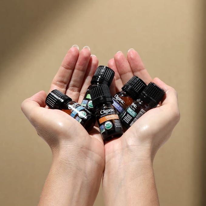 Cliganic May Chang Essential Oil, 100% Pure Natural for Aromatherapy | Non-GMO Verified