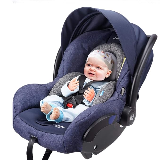 COOLBEBE New 2-in-1 Babybody Cushion for Baby Newborn Infants - Extra Soft Stroller Cushion Pads Car Seat Insert, Perfect for Carseats, Strollers, Swings, Grey