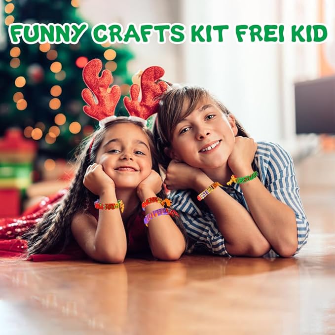 Art & Craft Kits for Kids, DIY Friendship Bracelet Making Kit for Girls, Jewelry Making, Halloween Gifts for Ages 5-12, Toys for Ages 5, 6, 7, 8, 9, 10, 11, 12 Years Old, Party Craft Activity