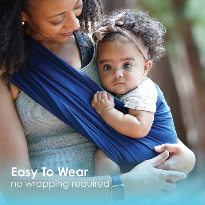 Active Oasis Baby K'tan Baby Carrier Wrap: #1 Easy Pre-Wrapped Baby Sling Gift | Breathable Sport Blend | UVA/UVB Infant Sun Protection | Promotes Safe Hygiene | Newborn up to 35lb (See Size Chart)