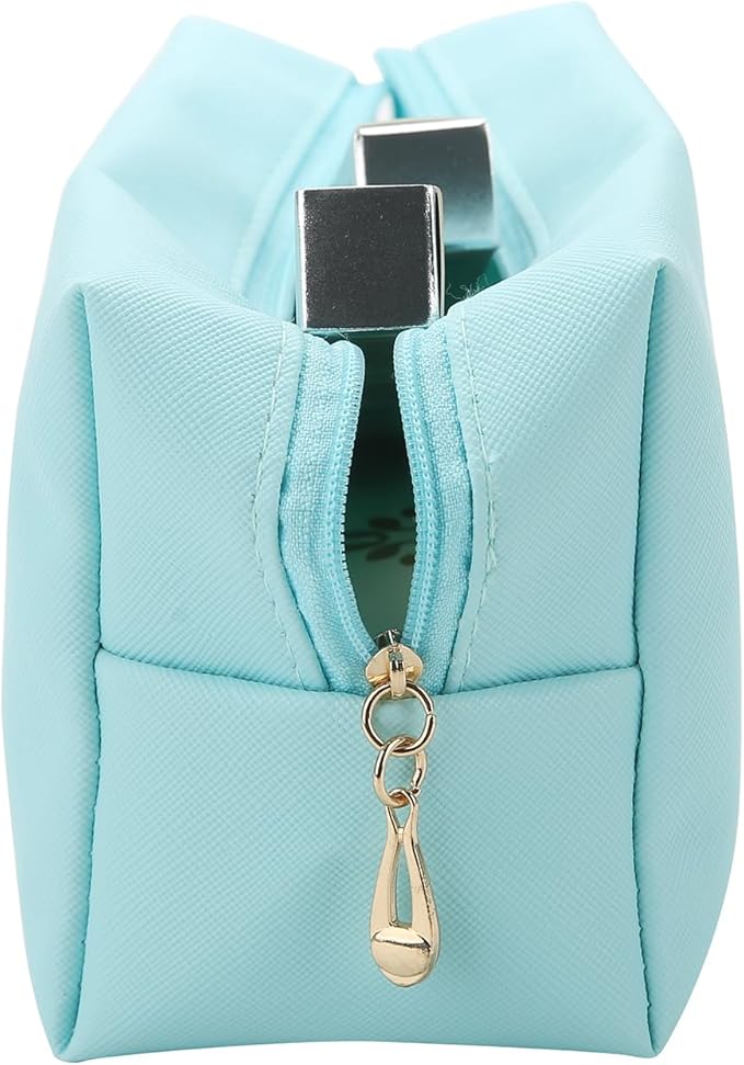 Bridesmaid Proposal Gifts Letter Cosmetic makeup bag bulk for Wedding Party Favors Bachelorette party decorations Toiletry Organizer Bag Makeup Case Gift (6, sage green)