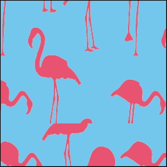 Neso Tents Beach Tent with Sand Anchor, Portable Canopy Sunshade - 7' x 7' - Patented Reinforced Corners(Flamingos)