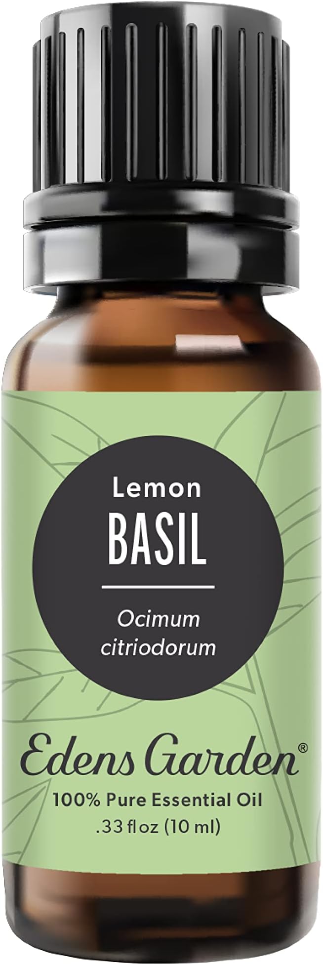 Edens Garden Basil- Lemon Essential Oil- 100% Pure Premium Grade, Undiluted, Natural, Therapeutic, Aromatherapy, The Best for Diffuser, Candle, Laundry, Humidifiers 10 ml (.33 fl oz)