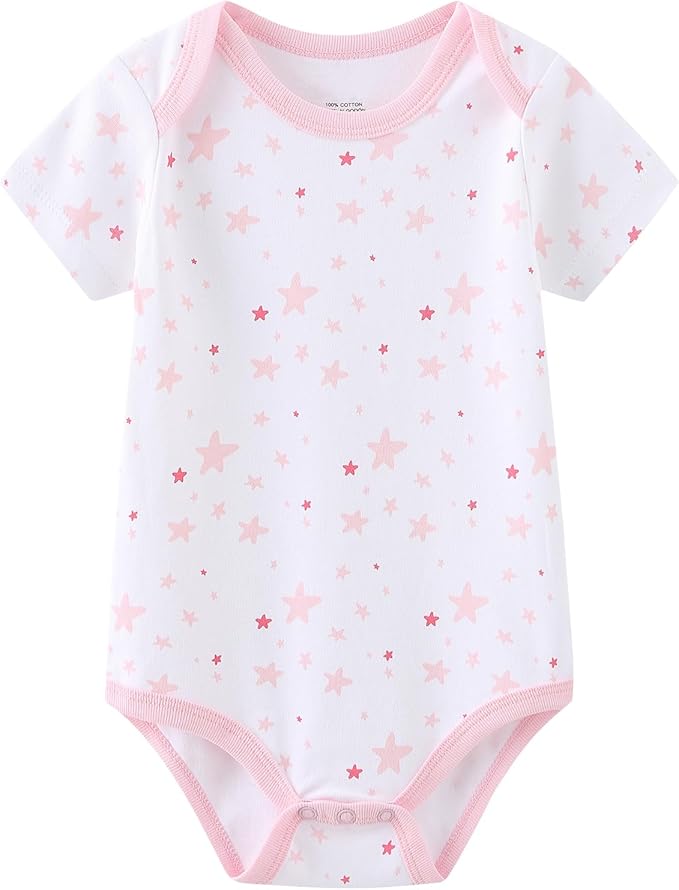 Baby Bodysuit and Pant Set 10-pcs Cotton Soft Newborn Boy Girl Clothes Outfits