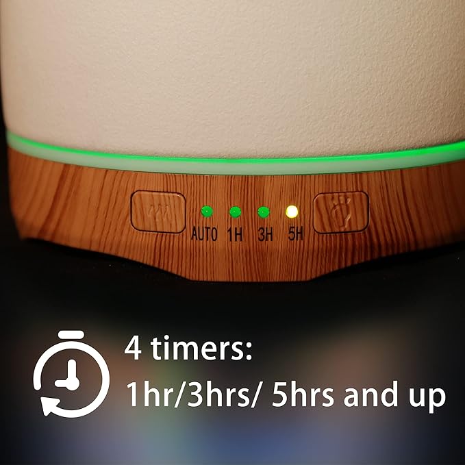 VIVITEST Aromatherapy Diffuser,250ML Ceramic Ultrasonic Essential Oil Diffuser for Aromatherapy (250ML)