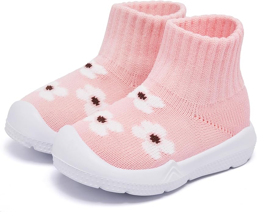 MORENDL Toddler Sock Shoes Baby Walking Shoes Infant Slippers Boys & Girls Non-Slip Sneakers