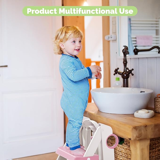 Training Toilet Ladder, Multi-Use, Convenient and Suitable for Most Situations，Girls, Boys