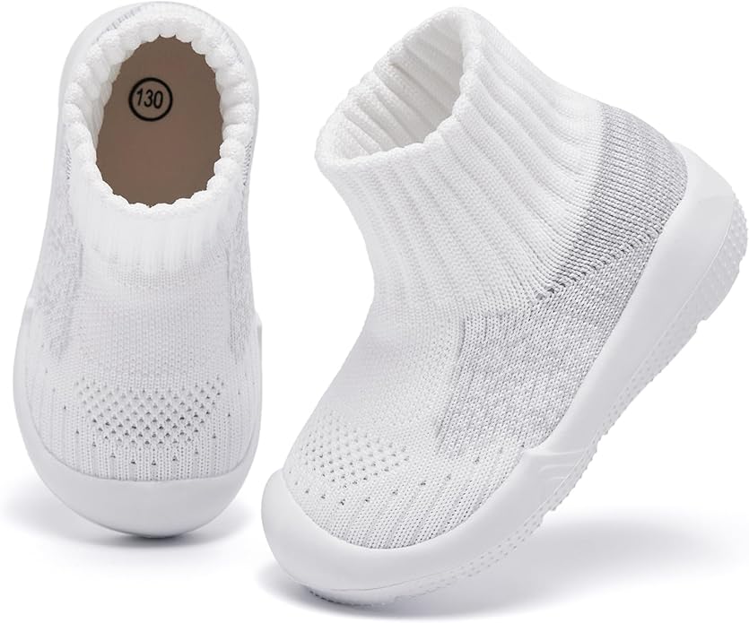 MORENDL Toddler Sock Shoes Baby Walking Shoes Infant Slippers Boys & Girls Non-Slip Sneakers