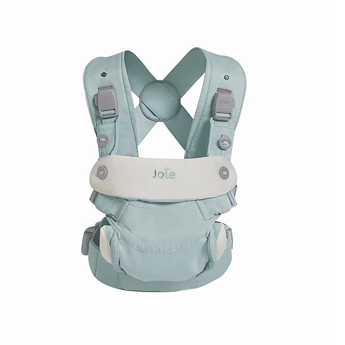 Joie Savvy lite 3-in-1 Baby Carrier – Lightweight, Ergonomic Baby Carrier with 3 Carry Positions, Padded Straps, and Lumbar Support (Mineral)