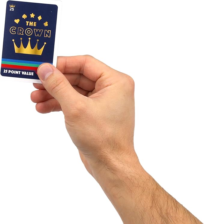 Regal Games The Goodge Rules Fun Card Game Set - 3 4 Player Card Games for Adults, Kids, Teens - Fun & Travel Playing Cards for Game Night (1 Deck, 51 Cards)