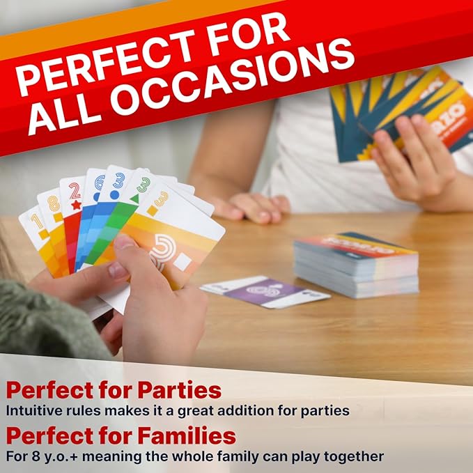 Regal Games - ScorZo - Rummy Card Game - Family Fun Friendly - 2-6 Players Ages 8+