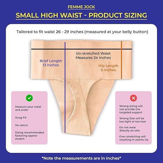 Pelvic Orthotic Support Belt - Uterus Support Girdle for Women’s Prolapsedfor Dropped Bladder | Vulvar Varicosities | Postpartum Recovery | Symphysis Pubis | Dysfunction Pain - High Waist