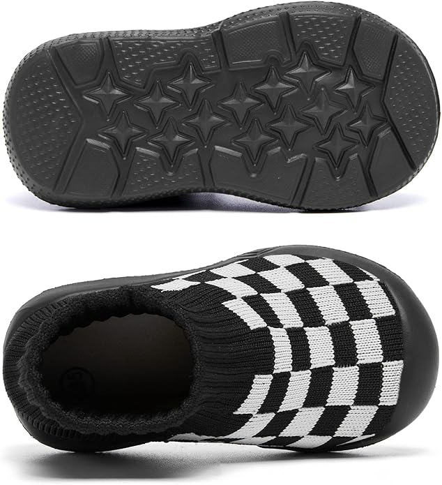 MORENDL Toddler Sock Shoes Baby Walking Shoes Infant Slippers Boys & Girls Non-Slip Sneakers