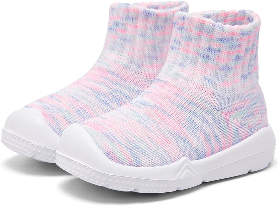 MORENDL Toddler Sock Shoes Baby Walking Shoes Infant Slippers Boys & Girls Non-Slip Sneakers