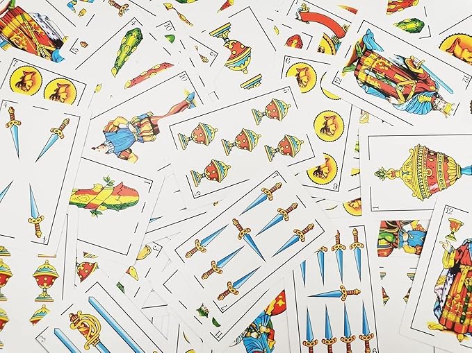 Original Spanish Cards Deck, Briscas Cards Puerto Rico, Spanish Playing Cards, Mexican Playing Cards, Mexican Cards Game (2)