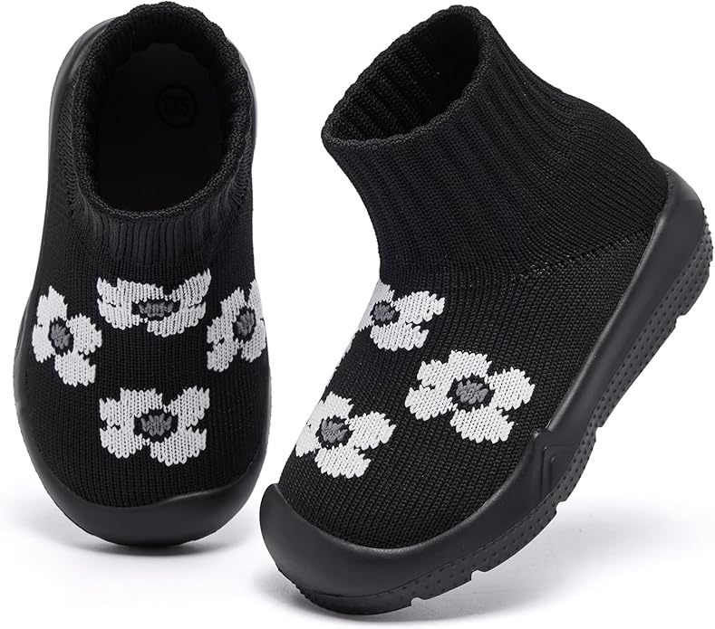 MORENDL Toddler Sock Shoes Baby Walking Shoes Infant Slippers Boys & Girls Non-Slip Sneakers