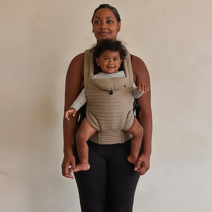 Bumpsuit Baby Carrier for Men Women Newborn to Toddler (7-45 lbs), Ergonomic Face-in & Face-Out Quilted Shell Baby Wearing Carrier with Pockets and Padded Cross Over Back Straps