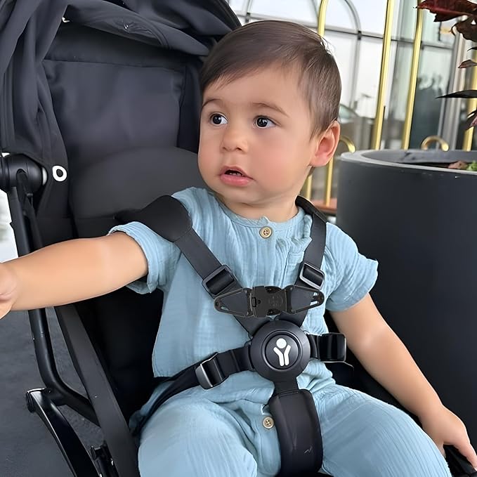 Anti Escape Safety Clip Baby Harness Chest Clips, Chest Strap Lock Prevent Children/Kids(Under 1.5 Years Old) Taking Their Arms Out of High Chairs/Strollers/Reins(2 Pack)