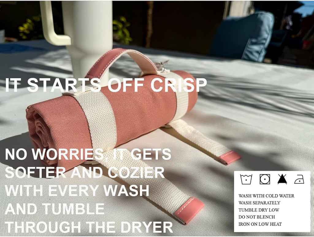 4’9” x 3’3” Compact Minimalist Water Resistant Canvas Mat,Kids/Single Use,Lightweight for Outdoor,Picnic,Beach