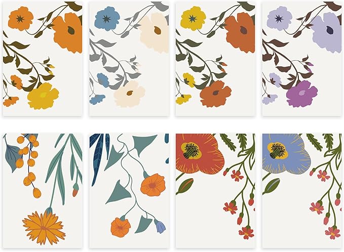 2025-2026 Calendar, Cabbrix Wall Calendar 2025, 18 Months Calendar Runs From July 2025 - December 2026, 15" x 12", Twin-Wire Binding, Hanging Hook, Floral Design