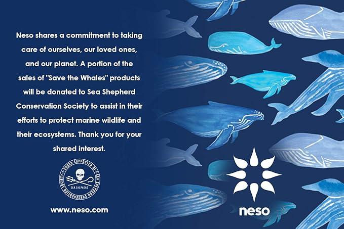 Neso Tents Beach Tent with Sand Anchor, Portable Canopy Sunshade - 7' x 7' - Patented Reinforced Corners (Whales)