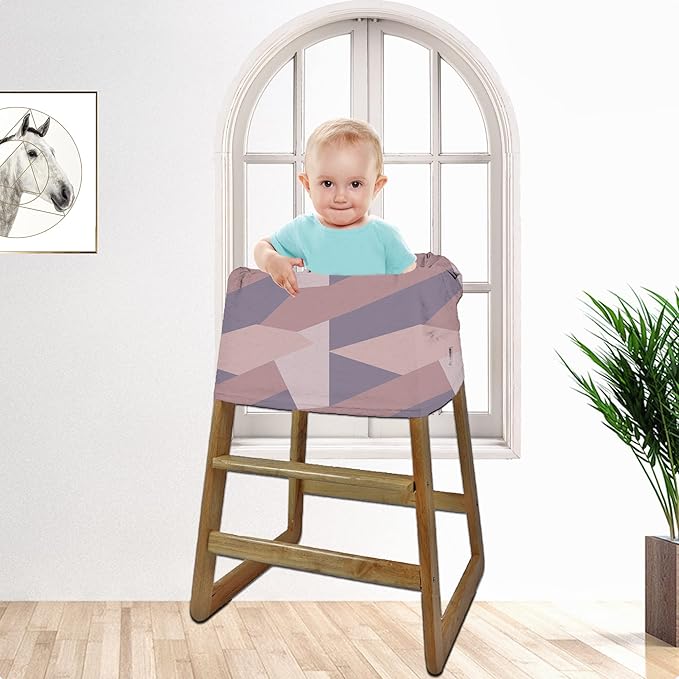 Carseat Cover Boy and Girls - Multi-use Nursing Car Seat Canopy Cover for Breastfeeding, Infant Stroller Cover, High Chair Cover (Baby Pink)