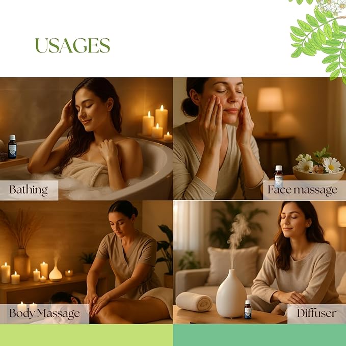 Roots & Above Pure Natural Frankincense Oil 1.01 oz/30ml for Diffusers, Hair, Skin Care, Face, Body, Massages & Soap and Candle Making