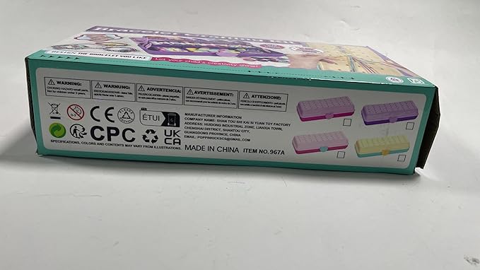 Friendship Bracelet Making Kit with Storage Box,DIY String Bracelet Arts and Craft for Girls Aged 8-12,Kids' Travel Activity Toy Set,Easter Birthday Gifts for Ages 6 7 8 9 10 11 12 Year Old Blue