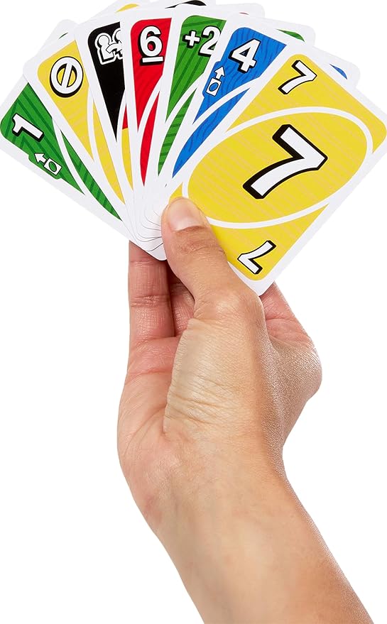 Mattel Games UNO Teams Card Game for Kids, Adults & Family Night, Parties & Travel with Special Rules