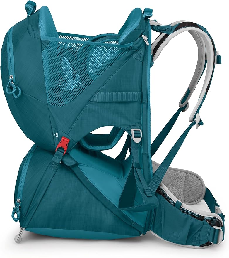 Osprey Poco LT Lightweight Child Carrier Backpack - Compact, Travel-Ready Kid Carrier with Sunshade and Adjustable Fit - Lightweight, Comfortable Hiking Carrier for Toddlers