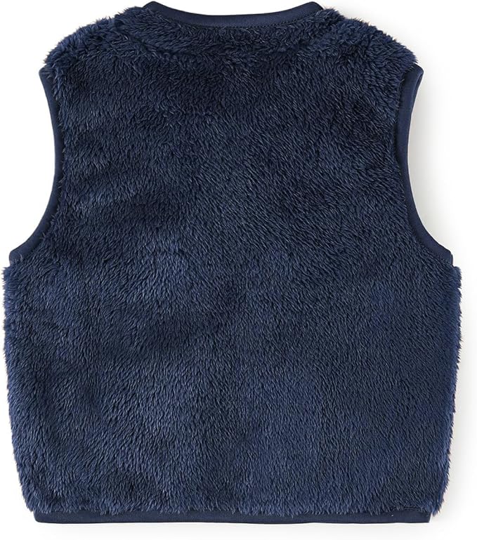 Baby Boys Girls Fleece Vest Zip Up Cute Bear Jackets Fuzzy Fall Winter Warm Clothes Newborn Outwear for Toddler Infant