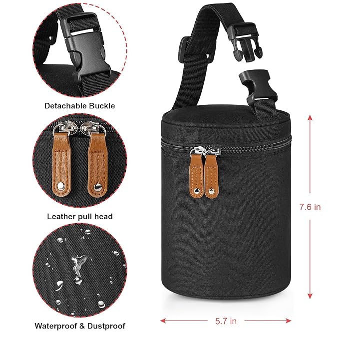 Accmor Breastmilk Cooler Bag, Insulated Baby Bottle Cooler Tote Bags for Nursing Mom Daycare